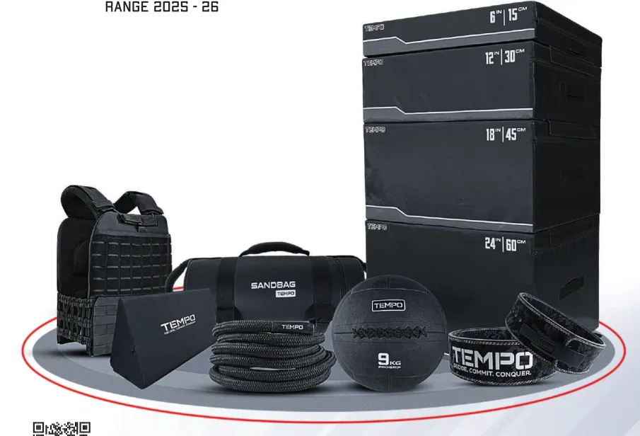 Tempo fitness & training catalogue examples